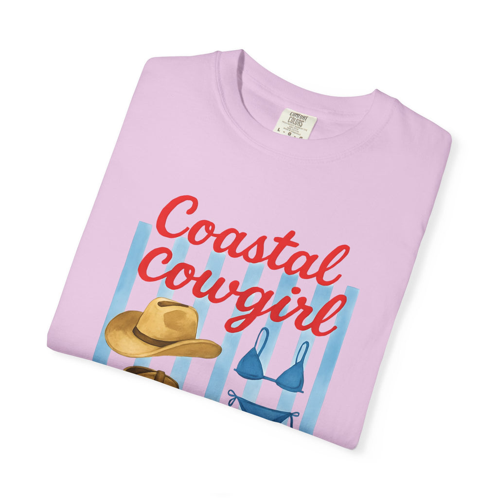 Coastal Cowgirl Unisex T-Shirt, Yeehaw Energy Tee, Fun Beachwear, Summer Vibes, Gift for Cowgirl Friends, Unique Coastal Style