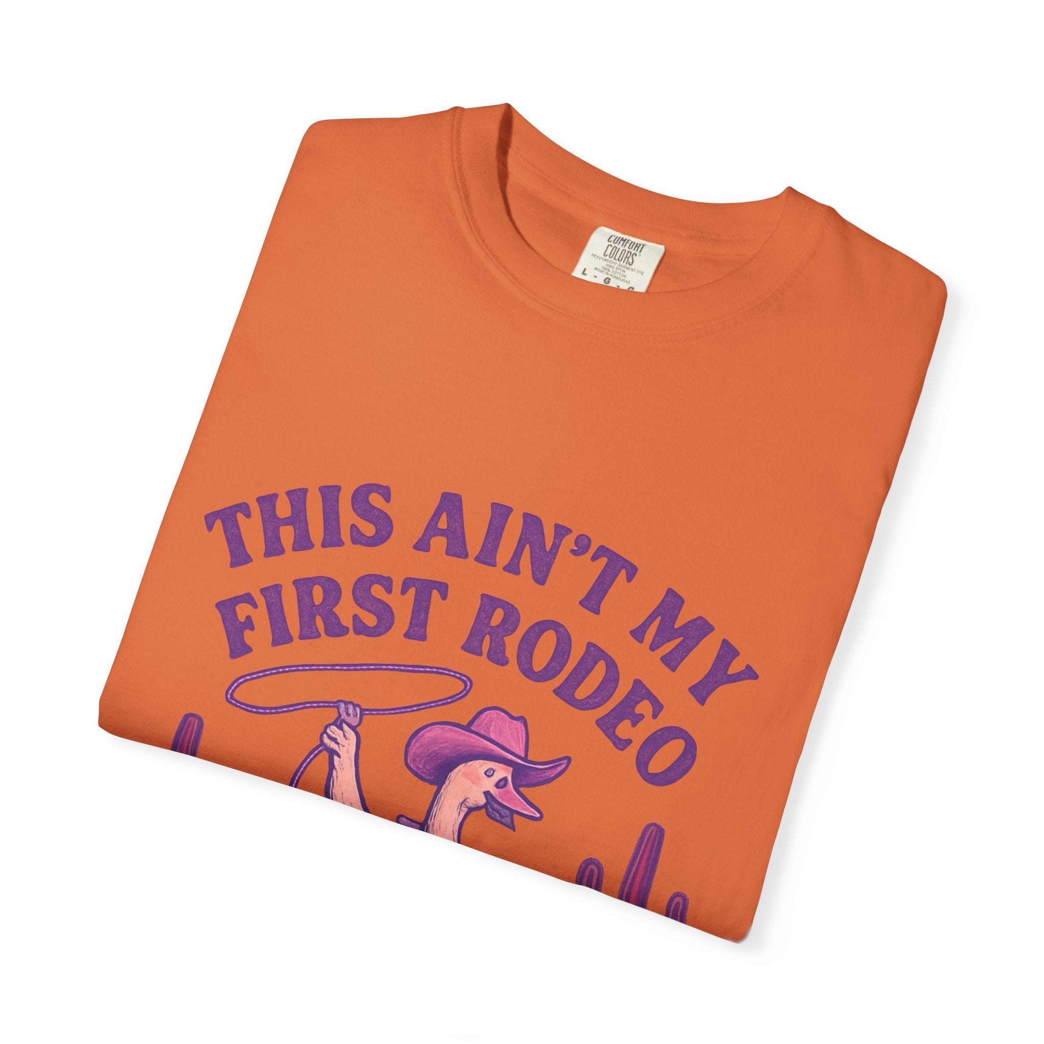 Quirky Unisex T-Shirt - 'This Ain't My First Rodeo' Design, Fun Graphic Tee for Rodeo Lovers, Casual Wear, Gift Idea for Friends and [...]