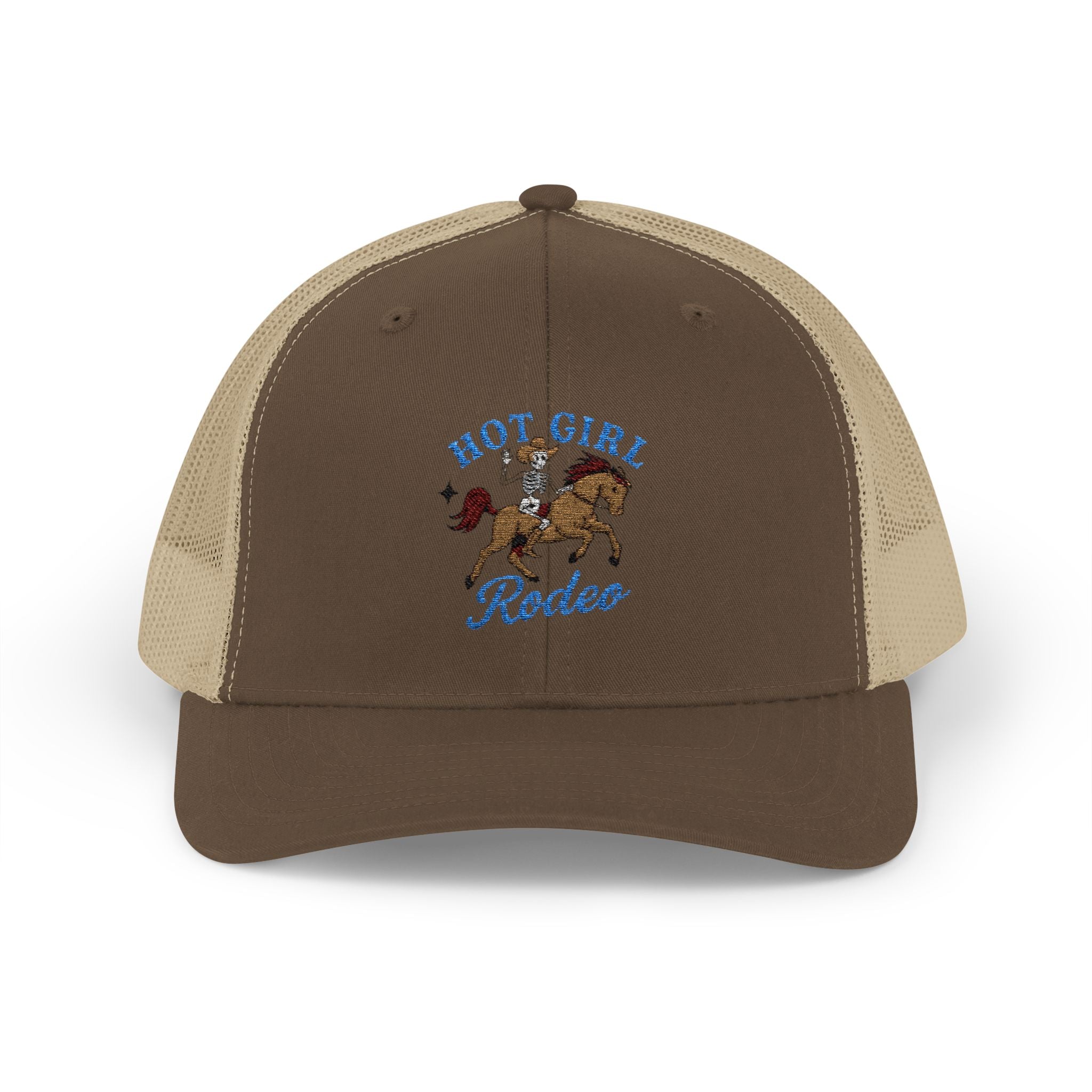 Rodeo Snapback Trucker Cap - Fun Outdoor Apparel, Gift for Rodeo Fans, Country Style Hat, Festival Accessory, Unique Cap for Horse Lovers