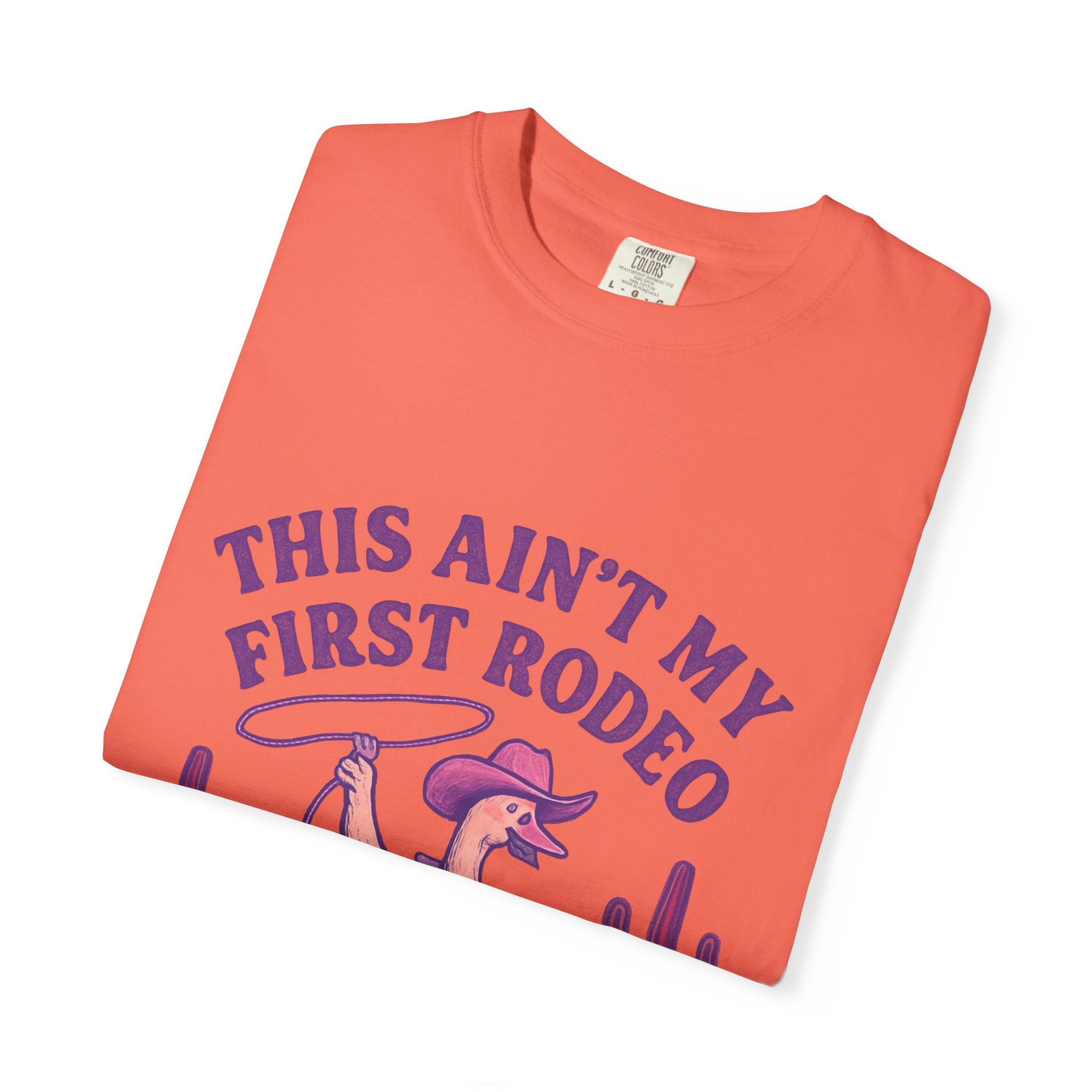 Quirky Unisex T-Shirt - 'This Ain't My First Rodeo' Design, Fun Graphic Tee for Rodeo Lovers, Casual Wear, Gift Idea for Friends and [...]