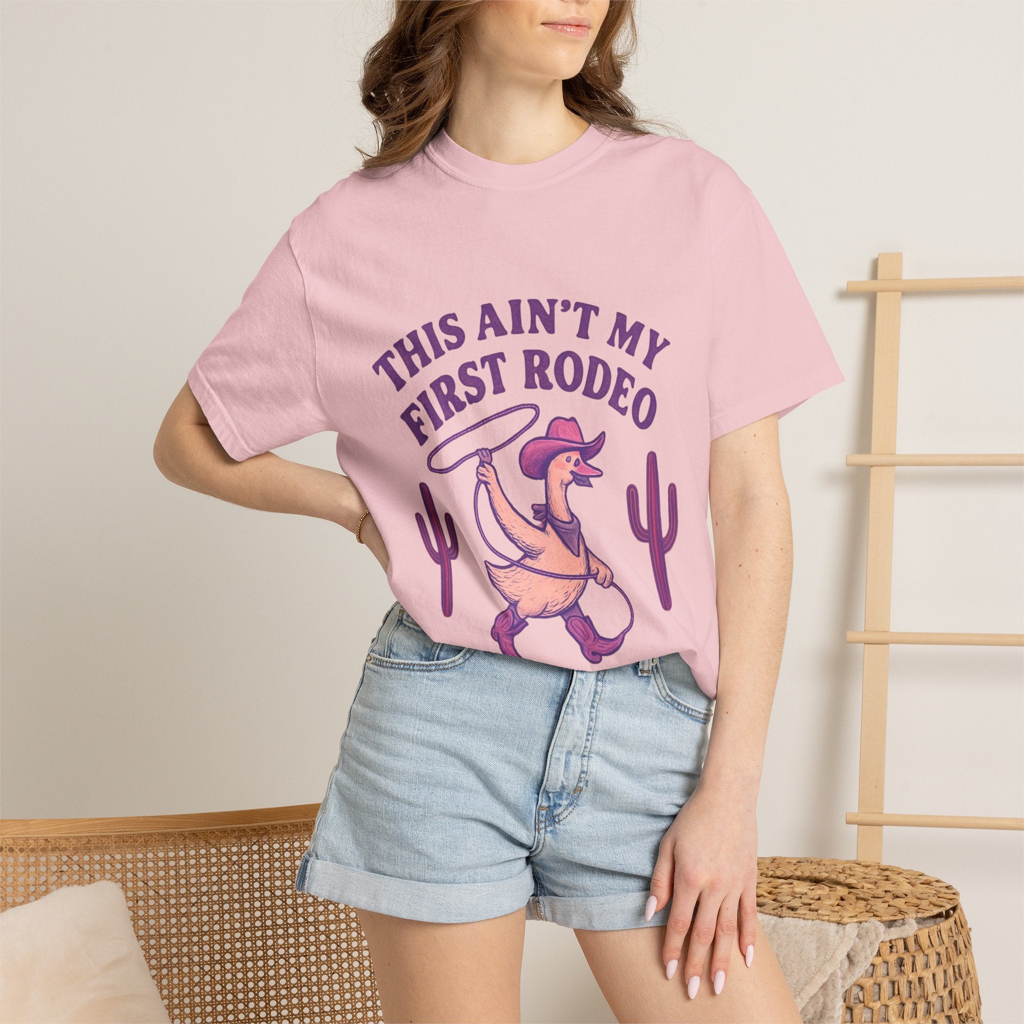 Quirky Unisex T-Shirt - 'This Ain't My First Rodeo' Design, Fun Graphic Tee for Rodeo Lovers, Casual Wear, Gift Idea for Friends and [...]