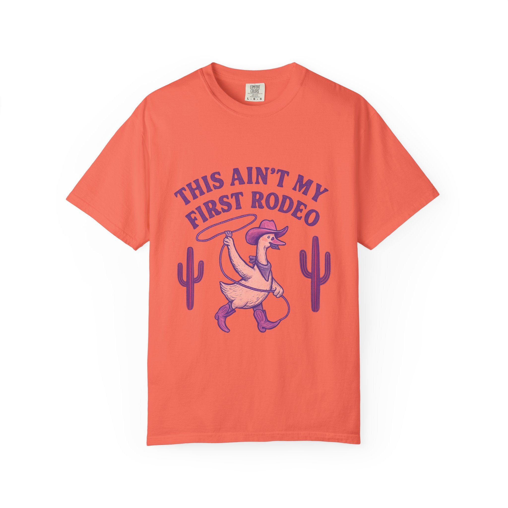 Quirky Unisex T-Shirt - 'This Ain't My First Rodeo' Design, Fun Graphic Tee for Rodeo Lovers, Casual Wear, Gift Idea for Friends and [...]