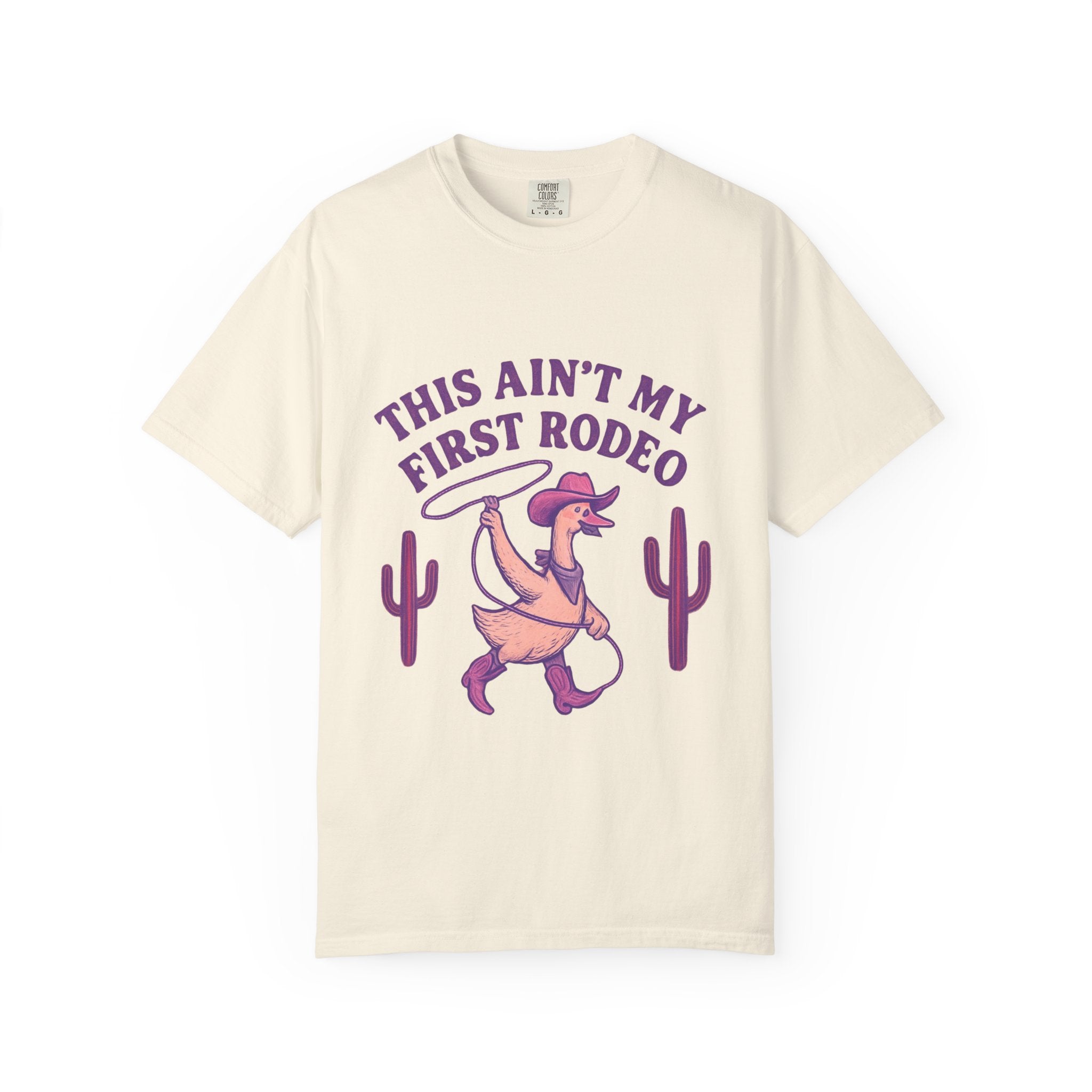 Quirky Unisex T-Shirt - 'This Ain't My First Rodeo' Design, Fun Graphic Tee for Rodeo Lovers, Casual Wear, Gift Idea for Friends and [...]