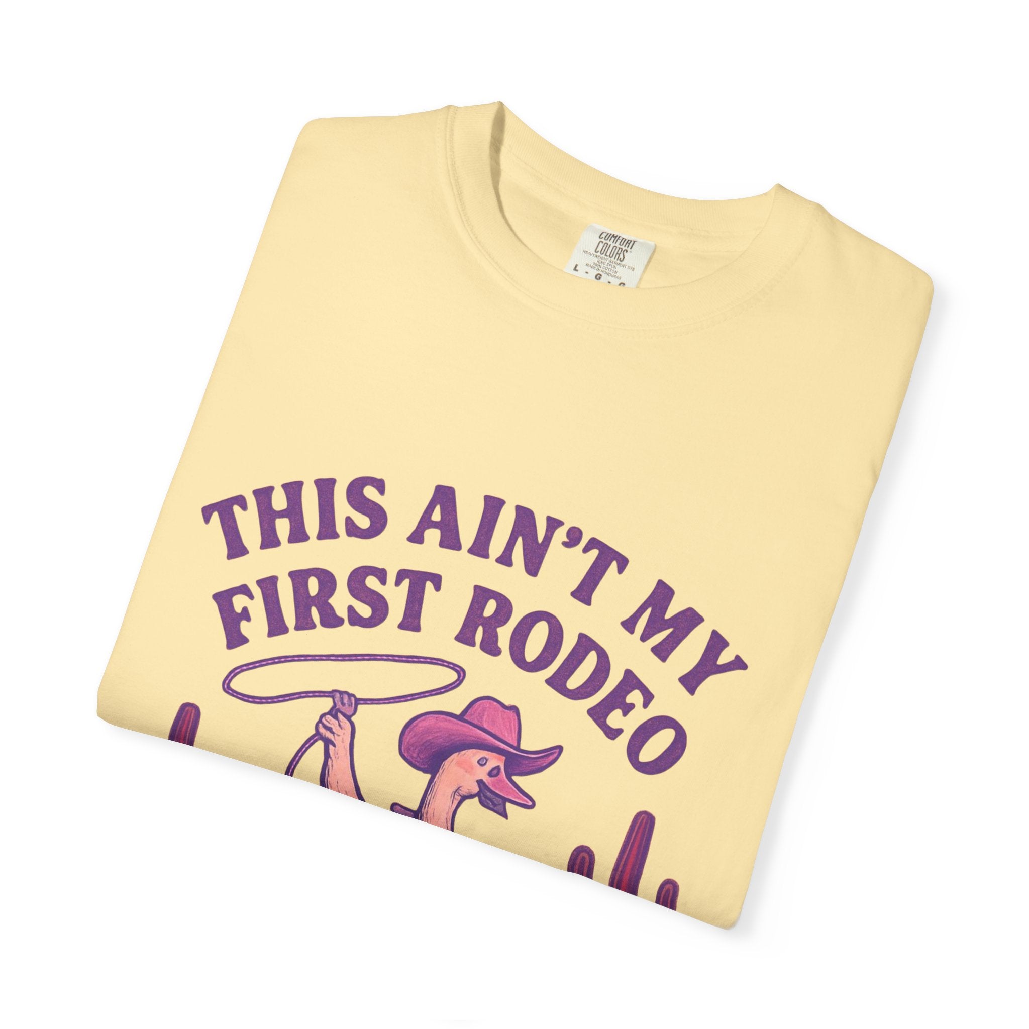 Quirky Unisex T-Shirt - 'This Ain't My First Rodeo' Design, Fun Graphic Tee for Rodeo Lovers, Casual Wear, Gift Idea for Friends and [...]