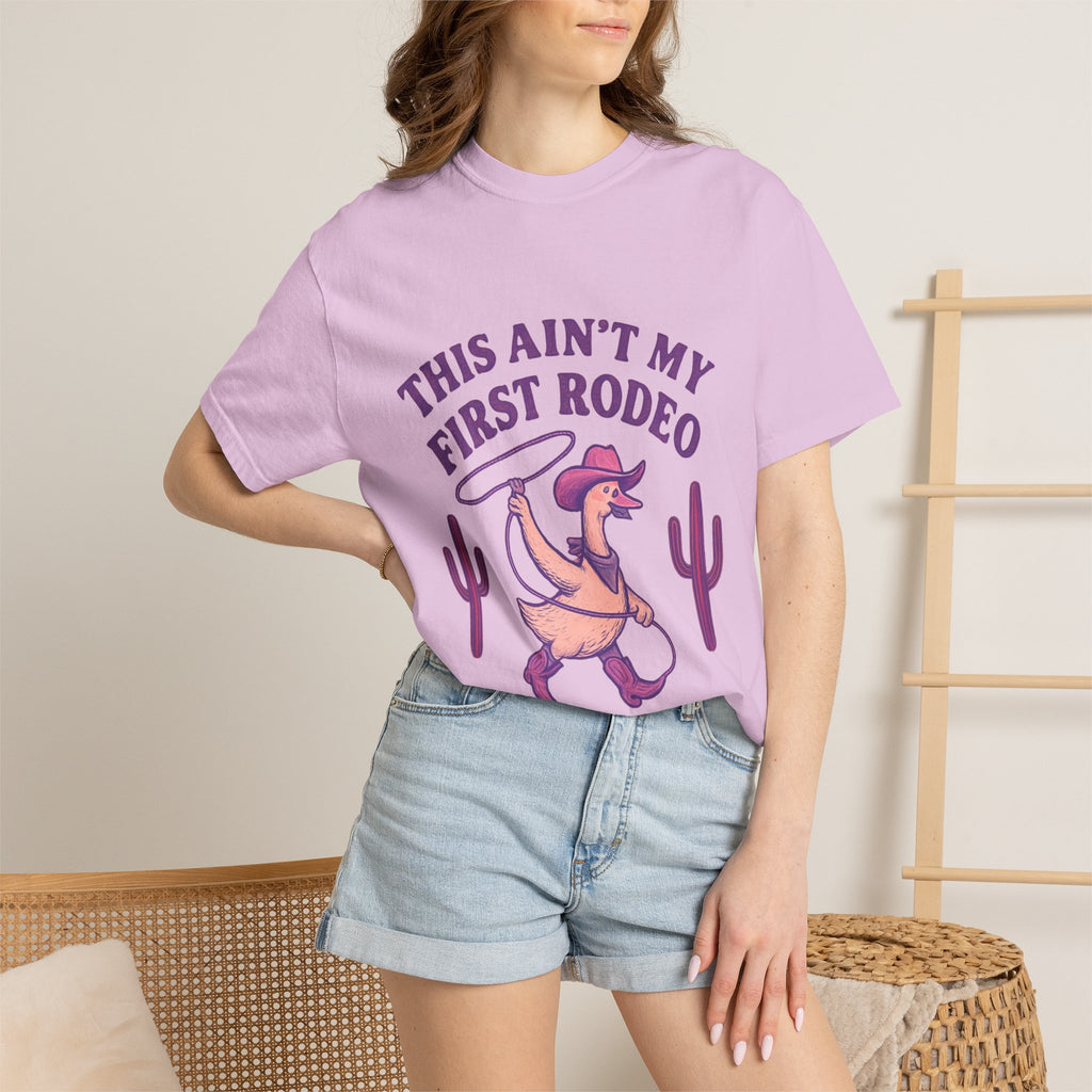Quirky Unisex T-Shirt - 'This Ain't My First Rodeo' Design, Fun Graphic Tee for Rodeo Lovers, Casual Wear, Gift Idea for Friends and [...]