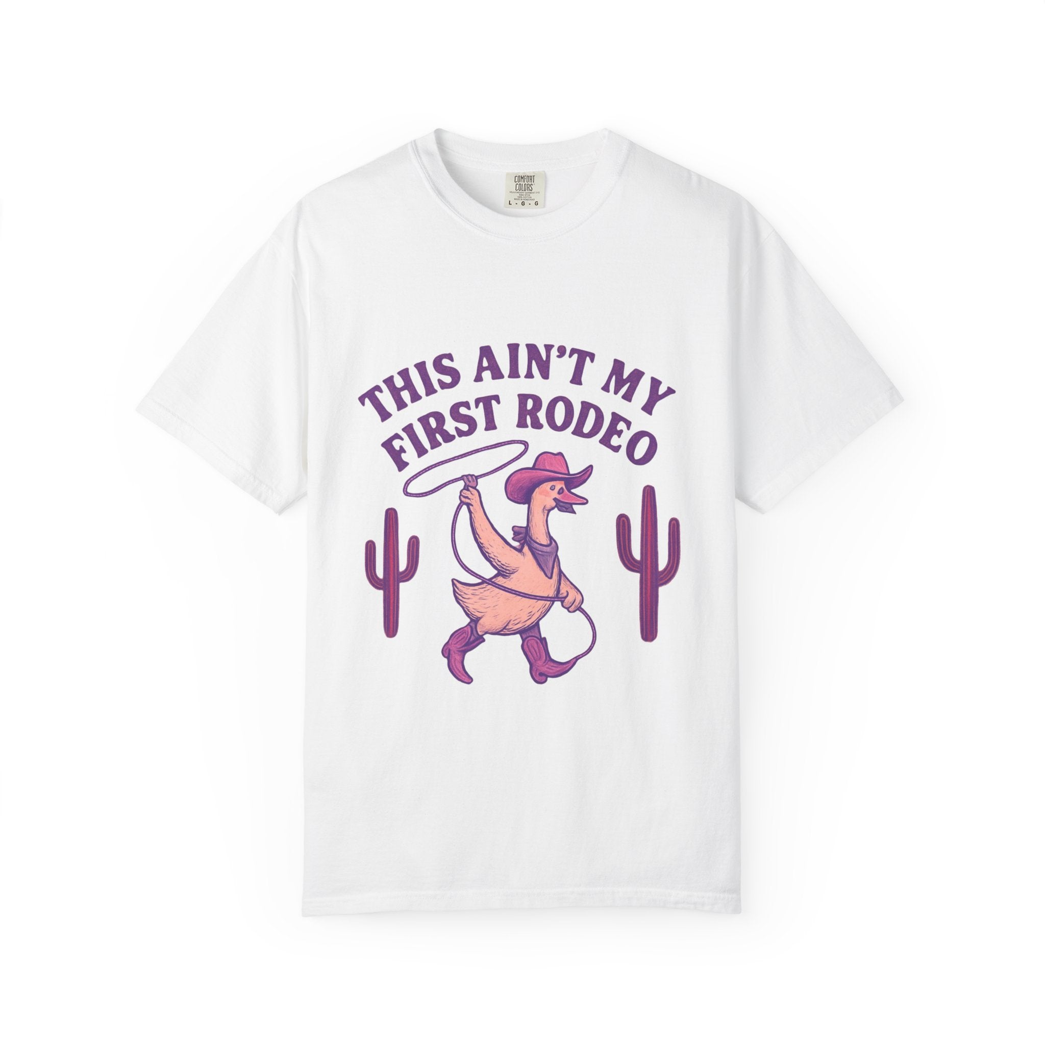 Quirky Unisex T-Shirt - 'This Ain't My First Rodeo' Design, Fun Graphic Tee for Rodeo Lovers, Casual Wear, Gift Idea for Friends and [...]