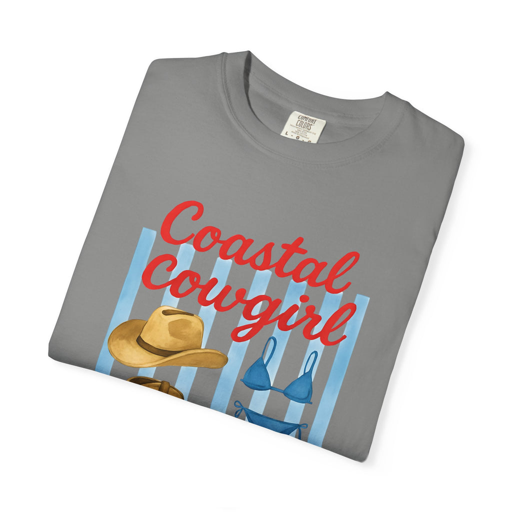 Coastal Cowgirl Unisex T-Shirt, Yeehaw Energy Tee, Fun Beachwear, Summer Vibes, Gift for Cowgirl Friends, Unique Coastal Style