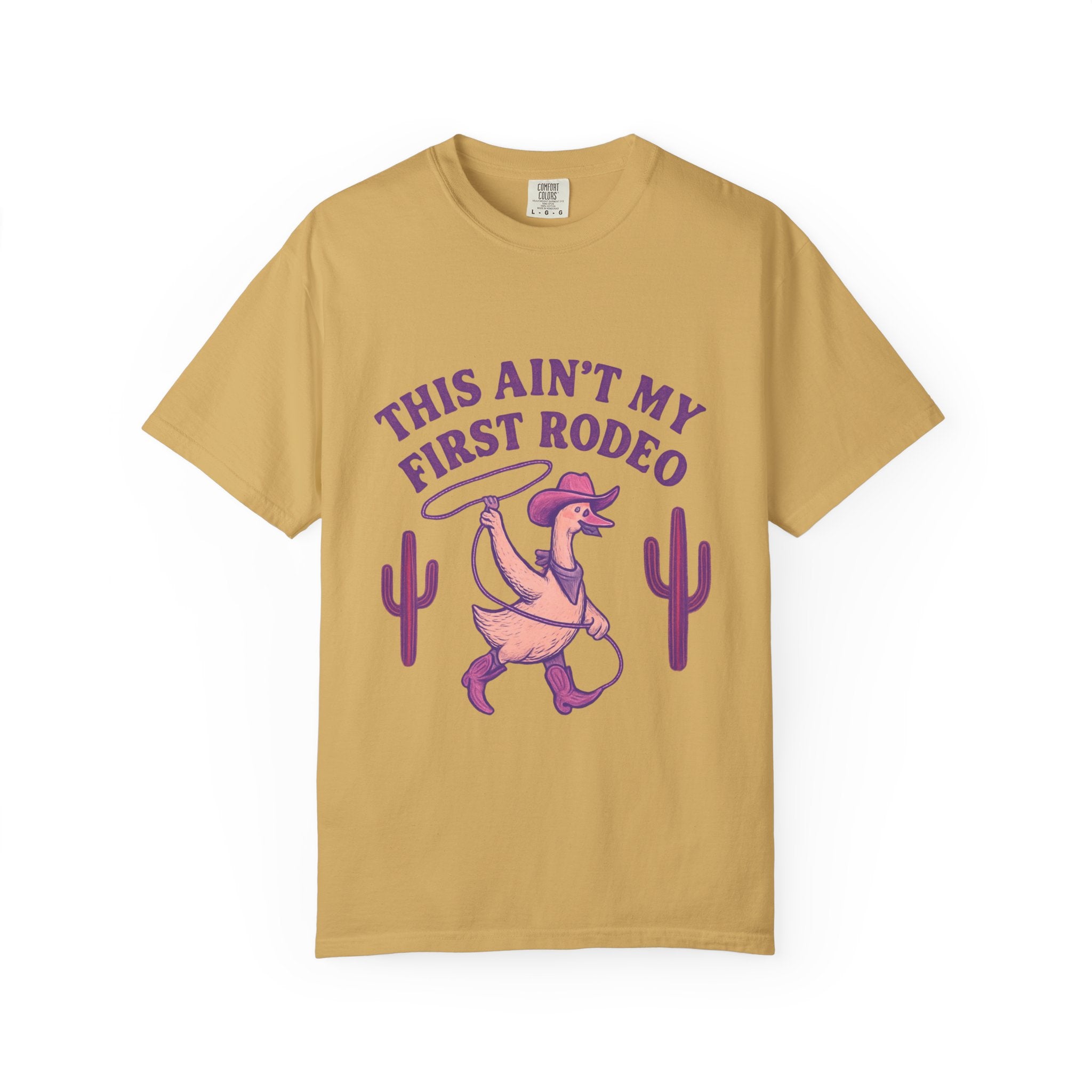 Quirky Unisex T-Shirt - 'This Ain't My First Rodeo' Design, Fun Graphic Tee for Rodeo Lovers, Casual Wear, Gift Idea for Friends and [...]