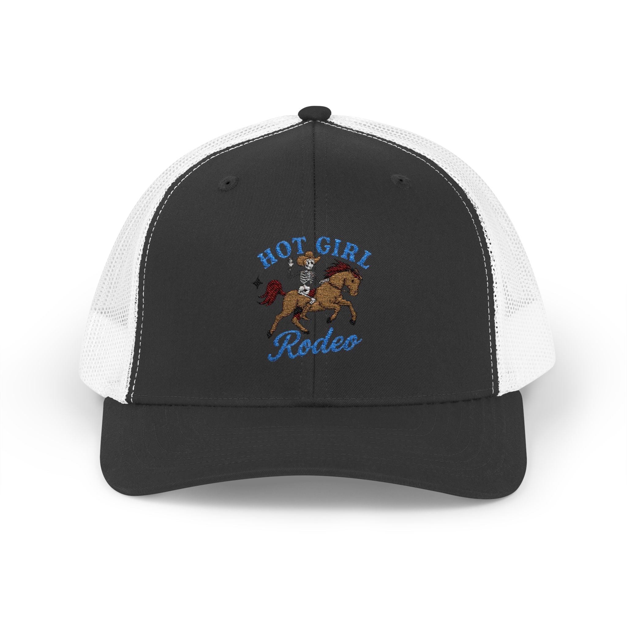 Rodeo Snapback Trucker Cap - Fun Outdoor Apparel, Gift for Rodeo Fans, Country Style Hat, Festival Accessory, Unique Cap for Horse Lovers