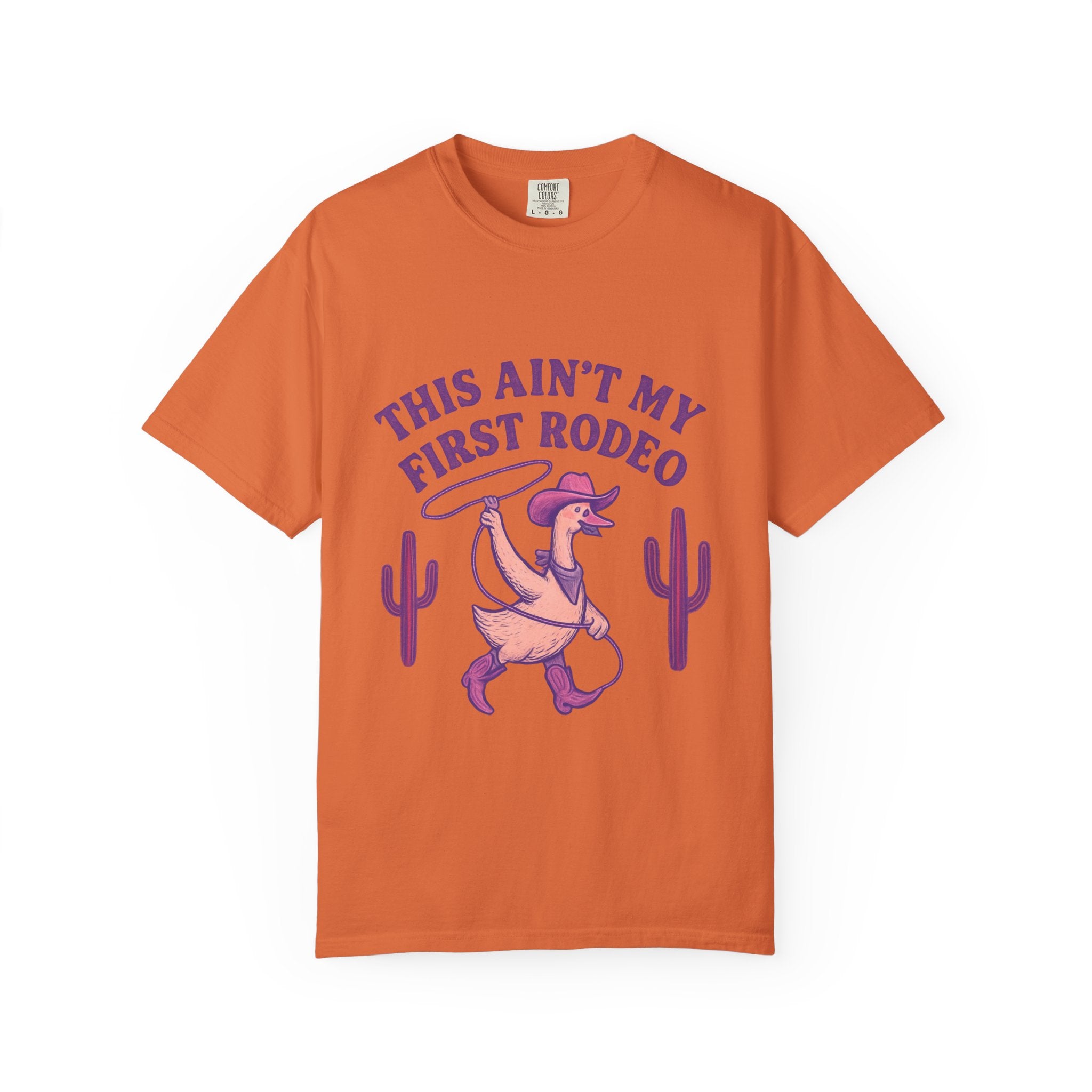 Quirky Unisex T-Shirt - 'This Ain't My First Rodeo' Design, Fun Graphic Tee for Rodeo Lovers, Casual Wear, Gift Idea for Friends and [...]