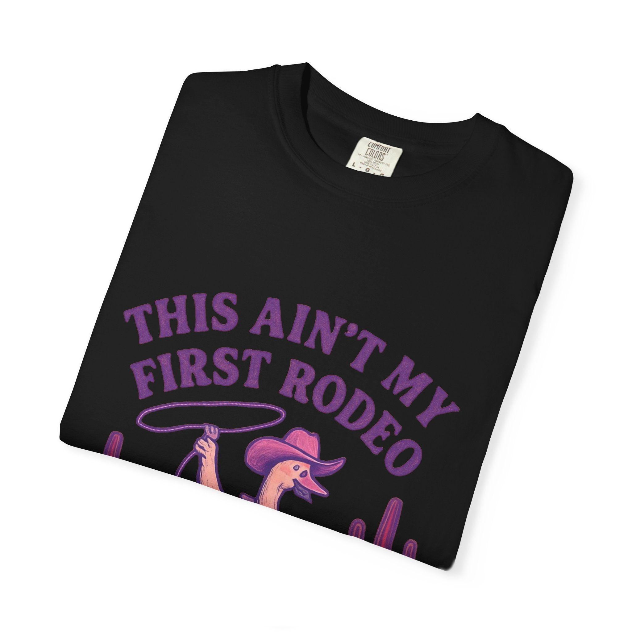 Quirky Unisex T-Shirt - 'This Ain't My First Rodeo' Design, Fun Graphic Tee for Rodeo Lovers, Casual Wear, Gift Idea for Friends and [...]