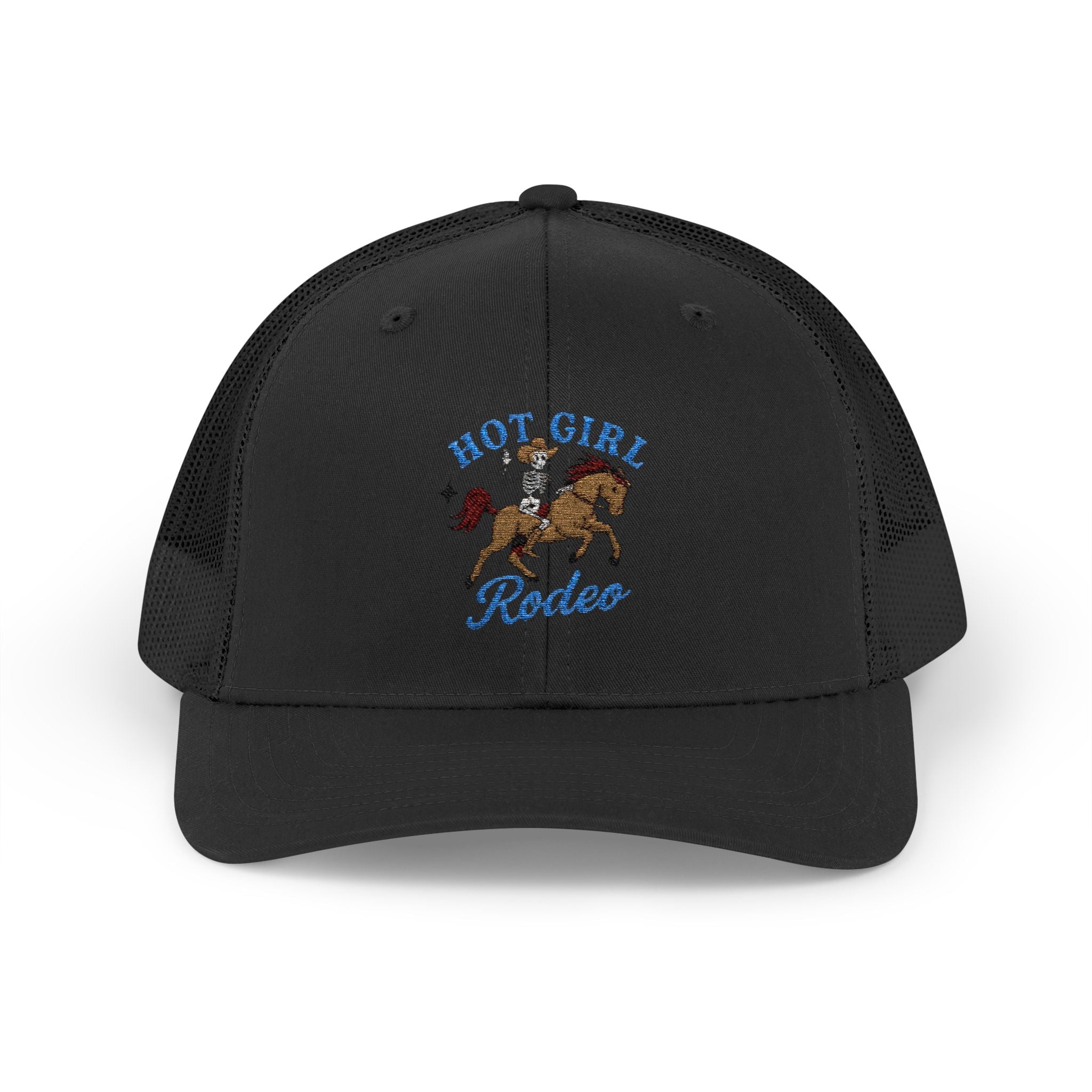 Rodeo Snapback Trucker Cap - Fun Outdoor Apparel, Gift for Rodeo Fans, Country Style Hat, Festival Accessory, Unique Cap for Horse Lovers