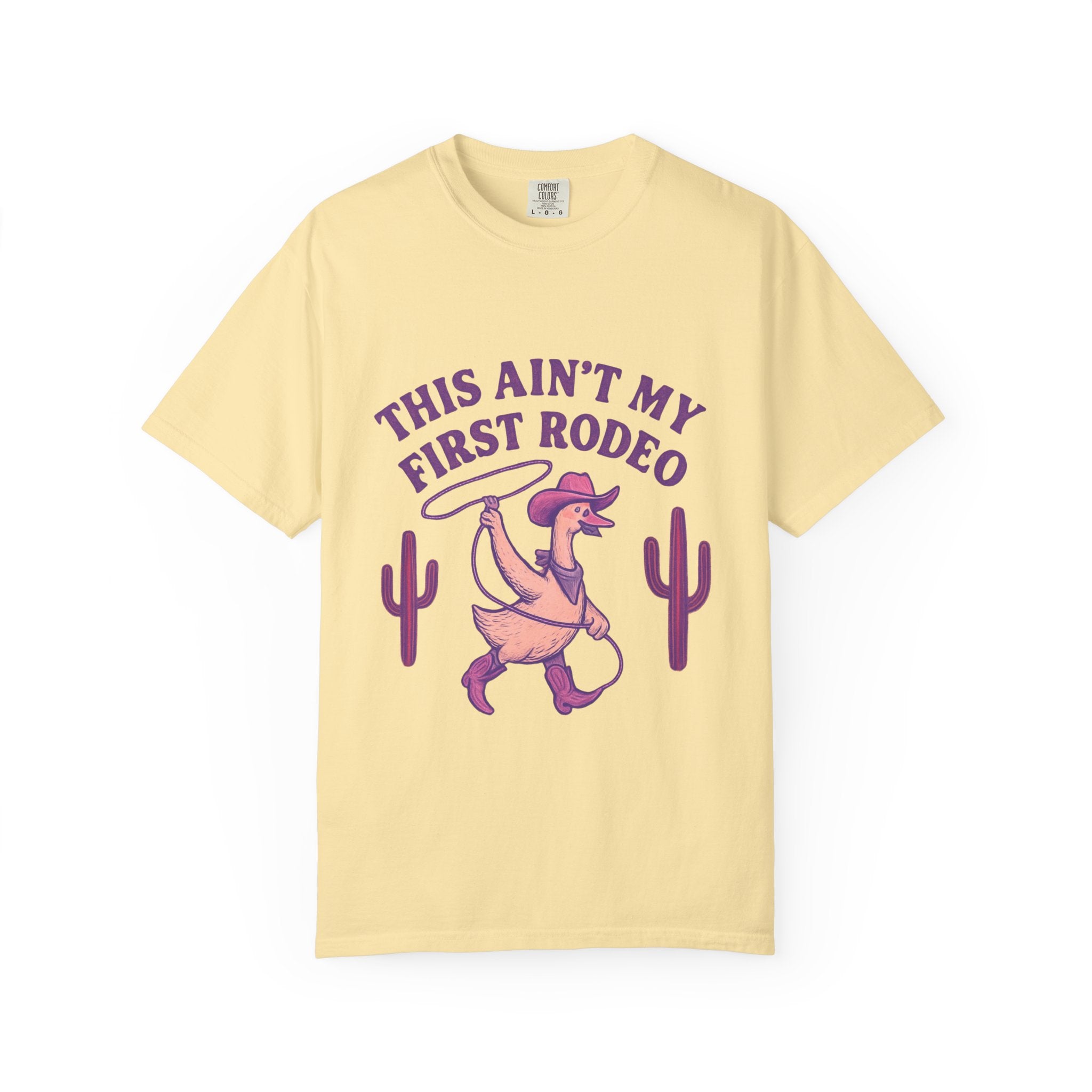 Quirky Unisex T-Shirt - 'This Ain't My First Rodeo' Design, Fun Graphic Tee for Rodeo Lovers, Casual Wear, Gift Idea for Friends and [...]