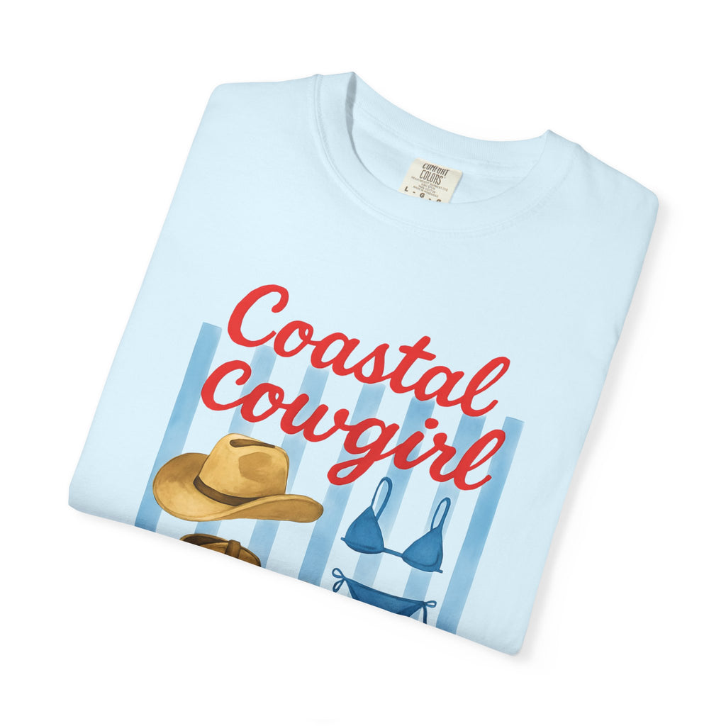 Coastal Cowgirl Unisex T-Shirt, Yeehaw Energy Tee, Fun Beachwear, Summer Vibes, Gift for Cowgirl Friends, Unique Coastal Style