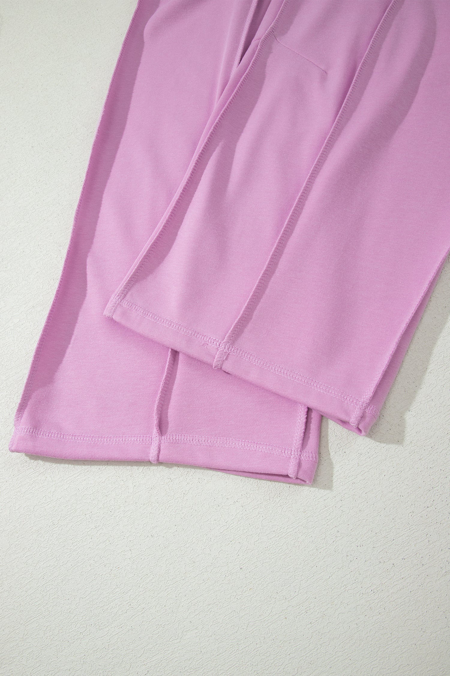 Sky Blue Drop Shoulder Boxy Tee and Barrel Pants Set