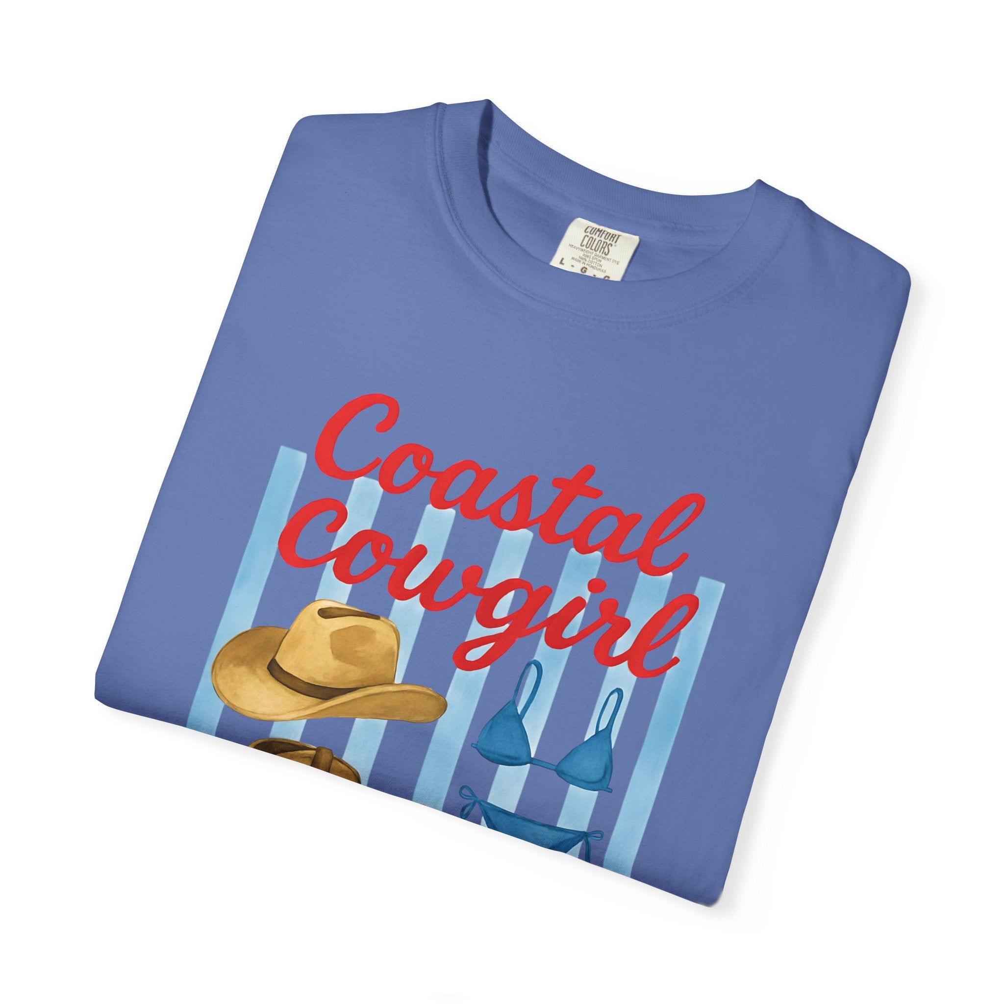 Coastal Cowgirl Unisex T-Shirt, Yeehaw Energy Tee, Fun Beachwear, Summer Vibes, Gift for Cowgirl Friends, Unique Coastal Style